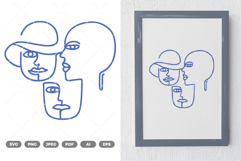 Faces SVG &amp; Clipart Product Image 1