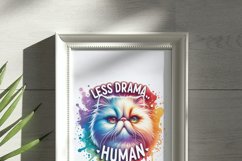 Funny Cat Sarcastic Quotes Sublimation Bundle | 40 Cat png Product Image 18