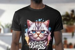 Funny Cat Sarcastic Quotes Sublimation Bundle | 40 Cat png Product Image 9
