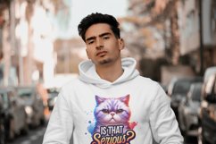 Funny Cat Sarcastic Quotes Sublimation Bundle | 40 Cat png Product Image 7