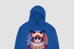 Funny Cat Sarcastic Quotes Sublimation Bundle | 40 Cat png Product Image 16