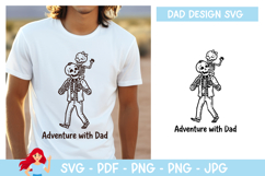 Adventure with dad SVG, Dad SVG Product Image 1