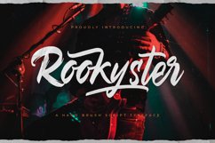 Rookyster - A Hand Brush Script Product Image 1