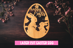 15 Easter Egg Laser Cut File | SVG Templates Product Image 5