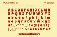Cessier - Bold Strong Font Product Image 10