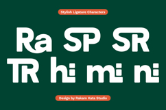 Monilora - Bold Sans Font Product Image 10