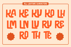 Ketchup Chicken - Food Font Product Image 7