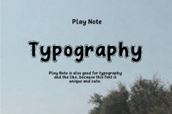 Play Note Cute Doodle Handwritten Font 2 Styles Product Image 10