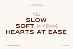 La Planca de Cafetaria | Font Duo Sans Script Product Image 10
