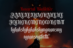 Roseartuk - Blackletter Font Product Image 10