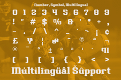 Eforlas - Ligature Sport Typeface Product Image 10