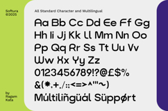 Softura - Modern Sans Font Product Image 10