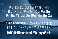 Black Invader - Modern Futuristic Display Font Product Image 10