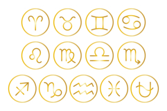 Zodiac Symbol Icons Set Product Image 12