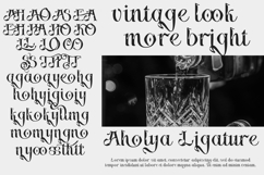 Aholya - Decorative Display Font Product Image 10