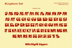 Cessier - Bold Strong Font Product Image 11