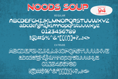 Noods Soup | Retro Vintage Typeface Product Image 11
