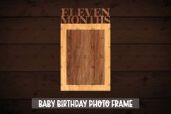 Baby Photo Frame Laser cut template Product Image 1