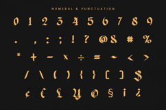 Kosegry A Bold Blackletter Font Product Image 8