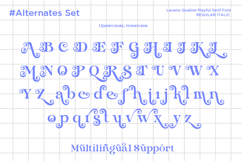 Laveno Qualine - Playful Serif Font Product Image 11