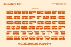 Krisle - Bold Chunky Font Product Image 11