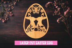 15 Easter Egg Laser Cut File | SVG Templates Product Image 6