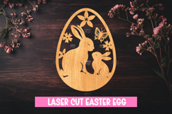 15 Easter Egg Laser Cut File | SVG Templates Product Image 16