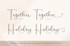 Memorable Deep Love - Unique Modern Lovely Font Duo Product Image 12