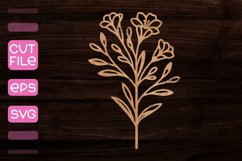 30 Bouquets of Flowers Laser Cut I Laser Cut SVG Product Image 13