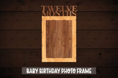 Baby Photo Frame Laser cut template Product Image 1