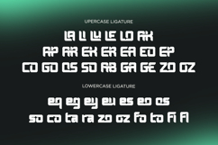 Forzon - Futuristic Display Typeface Product Image 11