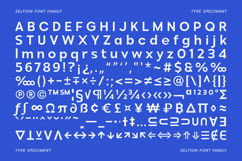 Selfion - A Modern Sans Serif Font Product Image 13