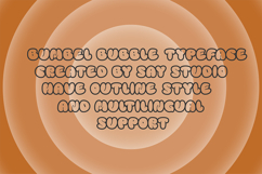 Bumbel - Bubble Font Product Image 13