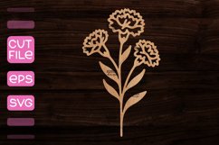 30 Bouquets of Flowers Laser Cut I Laser Cut SVG Product Image 15