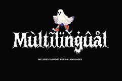 Spooky Party Club | Halloween Horror Font Product Image 14