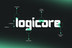 Forzon - Futuristic Display Typeface Product Image 12