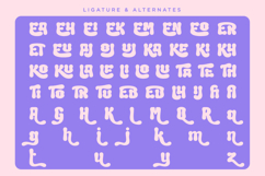 Lakotha - Bubble Ligature Font Product Image 12
