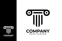 Law firm and attorney logo design Product Image 1