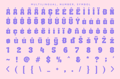 Lakotha - Bubble Ligature Font Product Image 13