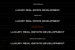 Extended Sans Serif - Norvas Product Image 10