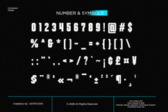 Bolaro - Condensed Display Font Product Image 12