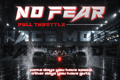 Nitrovibes - Sport Racing Font Product Image 2