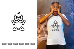 Halloween Gnome SVG &amp; Clipart Product Image 1
