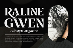 Kozifa Luxury Bold Typeface Product Image 2