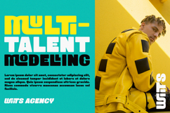 Mourkit - Bold Display Typeface Product Image 2