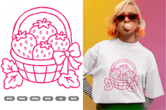 Strawberry SVG &amp; Clipart Product Image 1