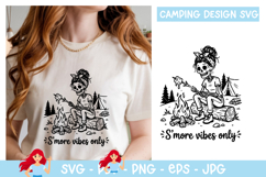 S'more vibes only, Camp SVG Product Image 1