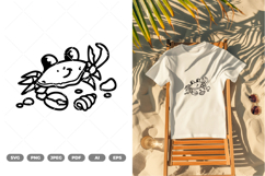 Crab SVG &amp; Clipart Product Image 1