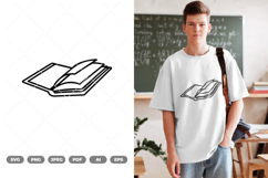 Book SVG &amp; Clipart Product Image 1