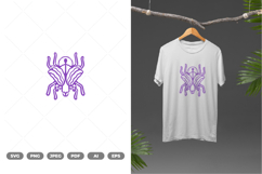 Flower Spider SVG &amp; Clipart Product Image 1